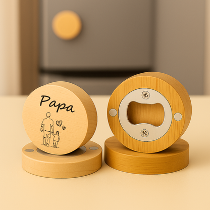 Décapsuleur magnétique personnalisé