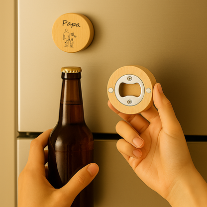 Décapsuleur magnétique personnalisé