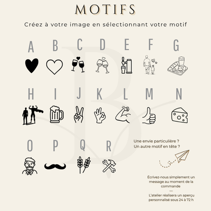 Décapsuleur magnétique personnalisé