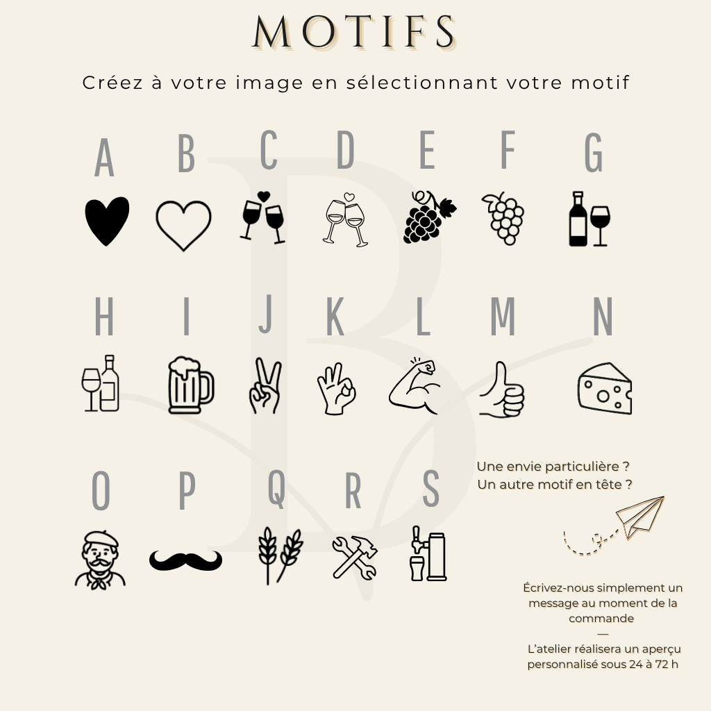 Décapsuleur personnalisé (type limonadier)