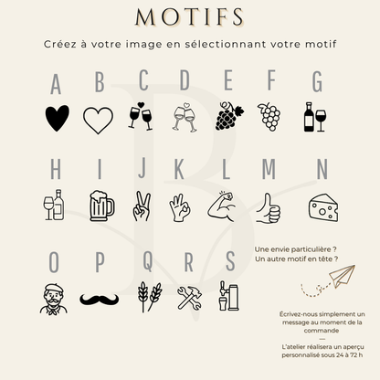 Décapsuleur personnalisé (type limonadier)