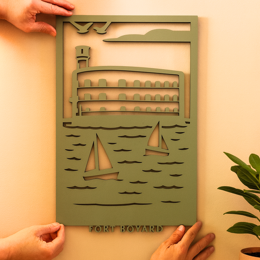 Tableau “Fort Boyard” personnalisable