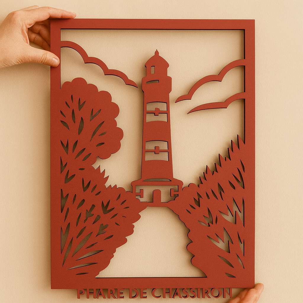Tableau “Phare de Chassiron” personnalisable